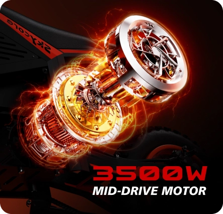 3500W Mid-Drive Motor